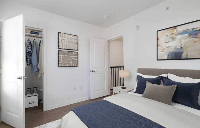 Bedroom with Hard Surface Flooring