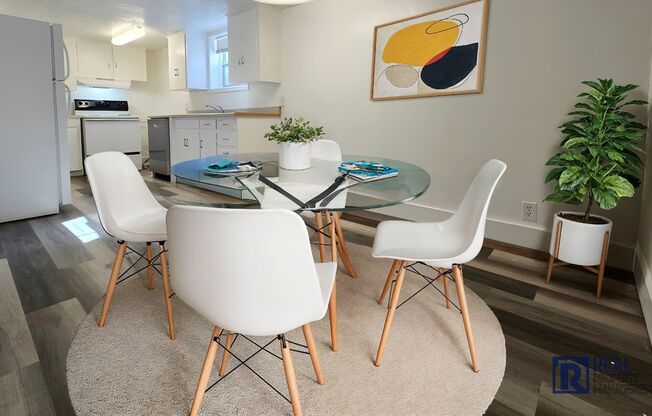 Newly Renovated, Clean & Bright 2 Bedroom, 1 Bathroom Apartment for Rent in Shelley - Washer/Dryer Included! By Real Property Management