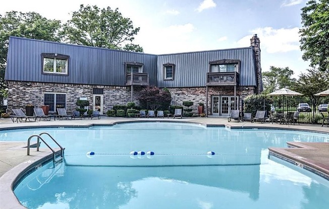 Sparkling New Pool at London House Apartments, Lenexa, KS
