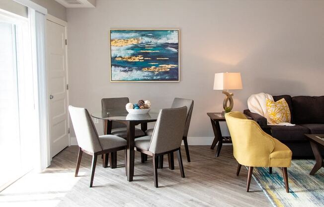 Formal Dining Room at The Edison at Avonlea, Lakeville