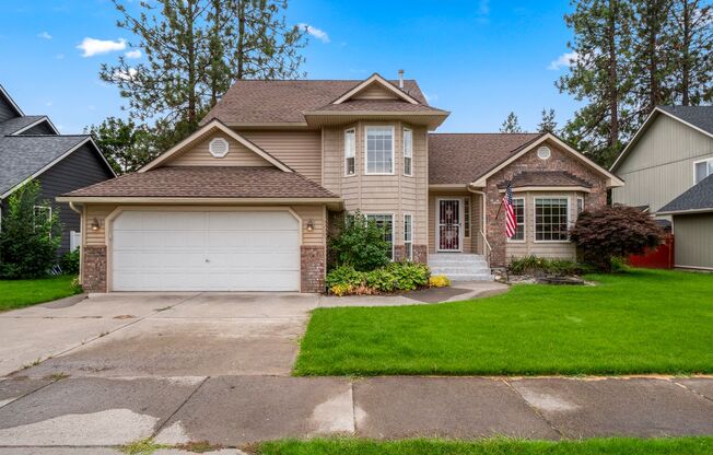 Spacious 5 Bed 3 Bath Home north Spokane with tons to offer