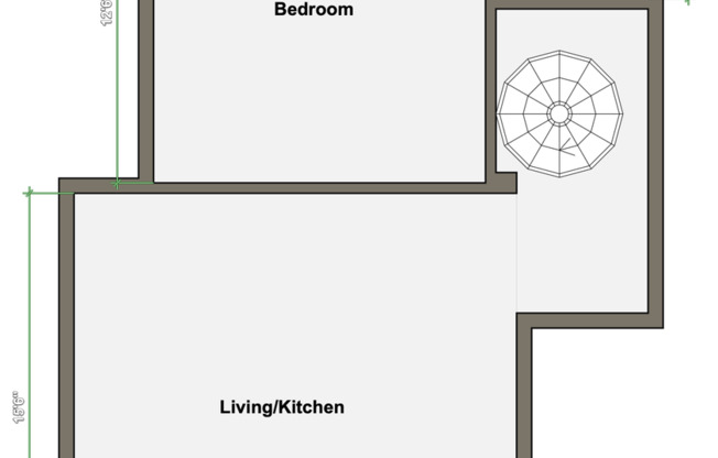 3 beds, 2 baths, 560 sqft, $1,375, Unit 112