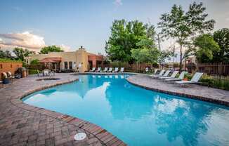 Santa Fe Apartments on Airport Road with saltwater swimming pool