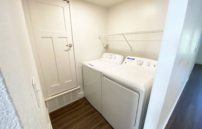 Two Bedroom Laundry Room at The Crossings Apartments in Grand Rapids, MI