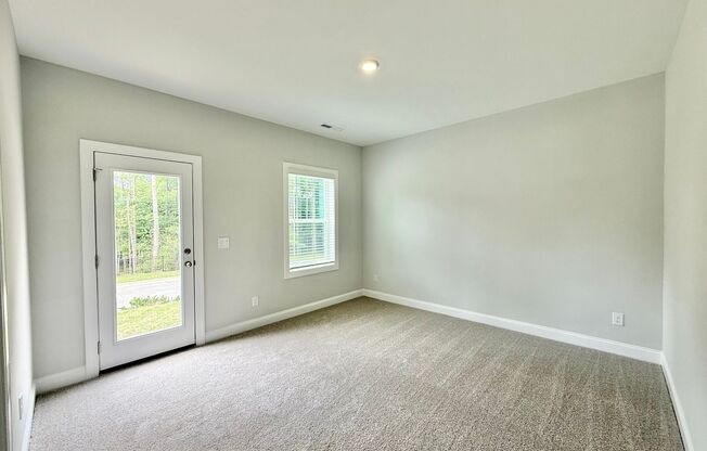 Stunning End Unit New Construction 3BD, 3.5BA Fuquay-Varina Townhome Near Shopping and Dining