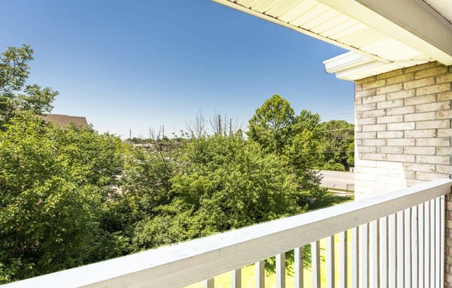 Balcony at Honey Creek, Indiana