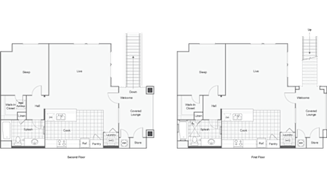 1 bed, 1 bath, 721 sqft, $2,145