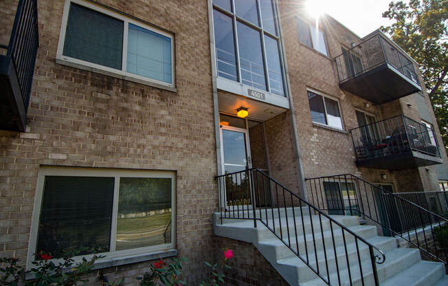 Clermont Apartments Building Main Entry