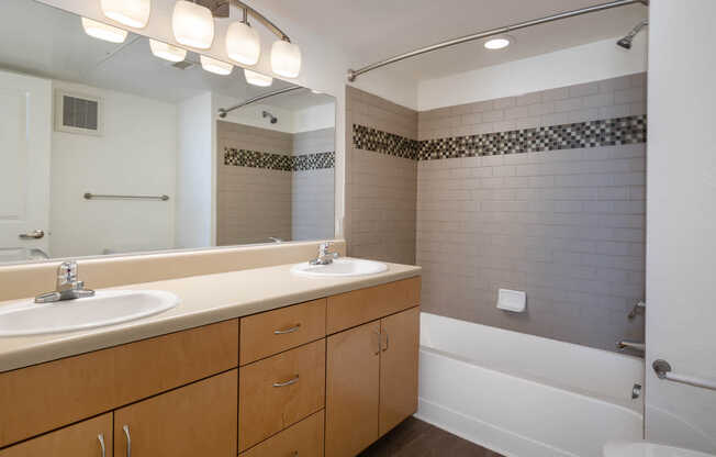 Bathroom with Double Vanity