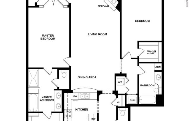 2 beds, 2.5 baths, 1,562 sqft, $4,073