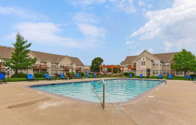 Outdoor Pool with Sundeck