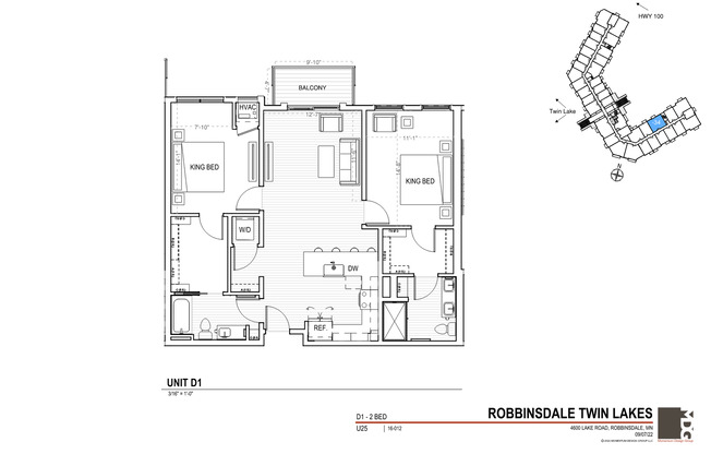 2 beds, 2 baths, 1,147 sqft, $2,645, Unit 134