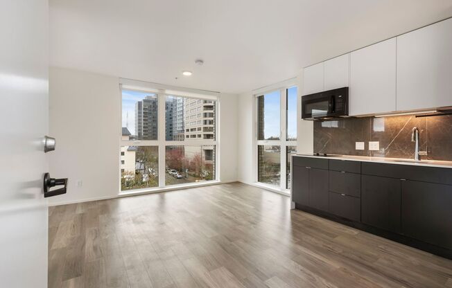 Studio, 1 bath, 352 sqft, $1,395, Unit 501