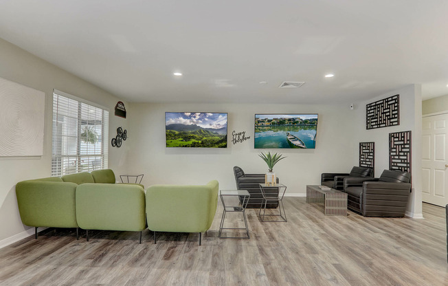 clubhouse sitting  area