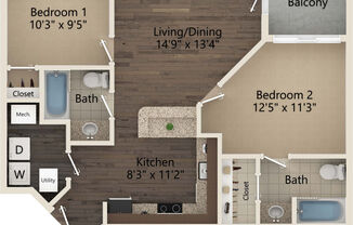 Partner-provided photo for $1675 unit