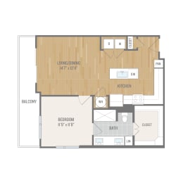 1 bed, 1 bath, 783 sqft, $2,120