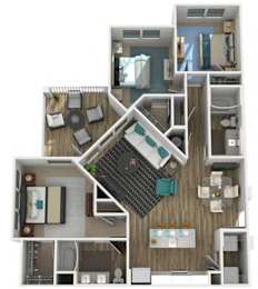 3 beds, 2 baths, 1,388 sqft, $2,155