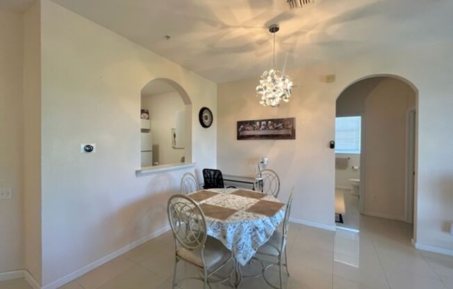 FURNISHED 3 Bedroom, 2 Bathrooms in the sought-after Guard Gated Community of Windsor Palms