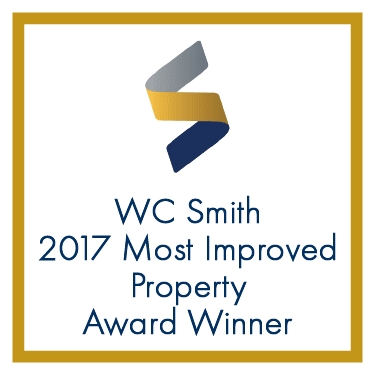 wc smith 2017 most improved property award