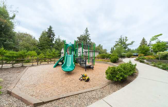 our apartments showcase a playground