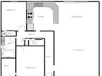 2 beds, 1 bath, 800 sqft, $1,350, Unit 604
