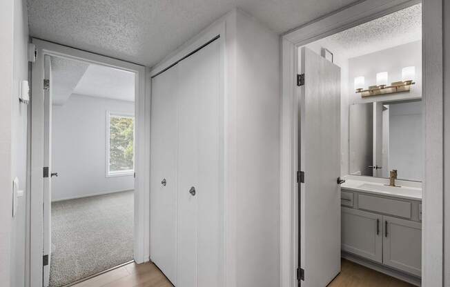 Renovated Unit Hallway