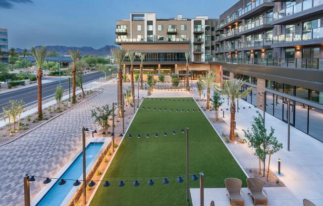 Enjoy sweeping mountain views and warm desert evenings at Modera Scottsdale, just moments from the vibrant energy of Old Town.