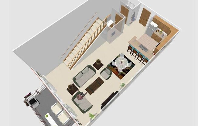 1 bed, 1.5 baths, 810 sqft, $1,480, Unit 290-309