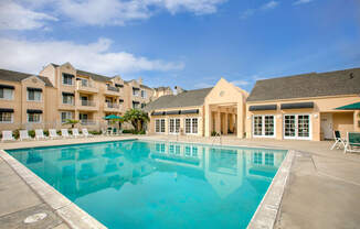 Apartment Building in Huntington Beach Pool