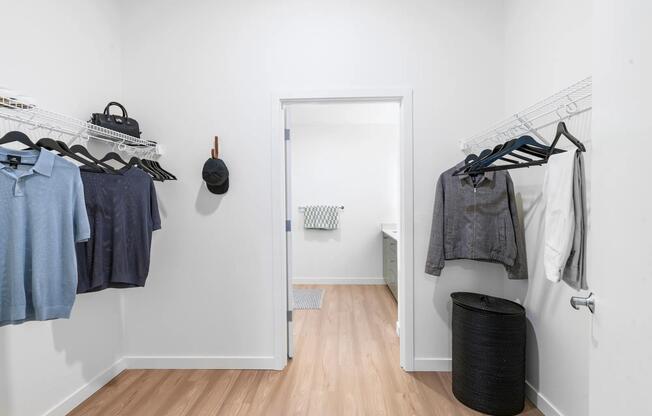 Designed for ultimate convenience, these thoughtful layouts offer ample room for your wardrobe.