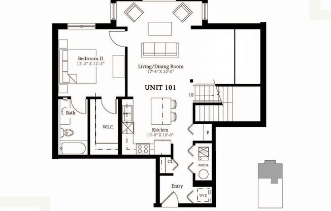 2 beds, 2 baths, 1,748 sqft, $3,400, Unit 101