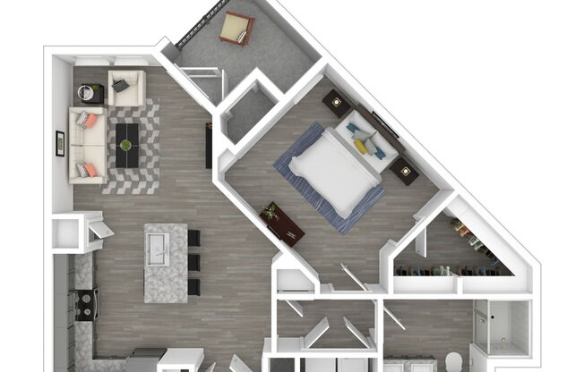 1 bed, 1 bath, 754 sqft, $485