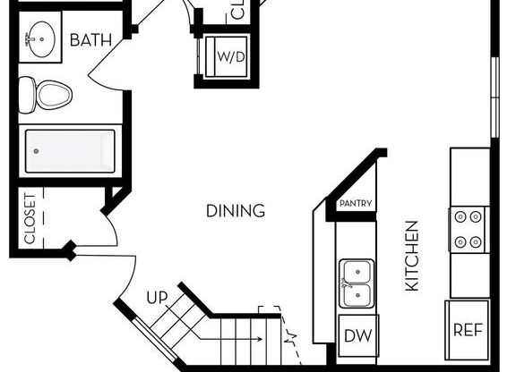 1 bed, 1 bath, 811 sqft, $2,940