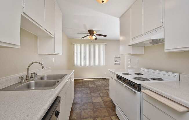 Fully Furnished Kitchen at WOODSIDE VILLAGE, West Covina, CA