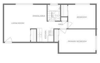 2 beds, 1 bath, 785 sqft, $1,047, Unit CW 110-03