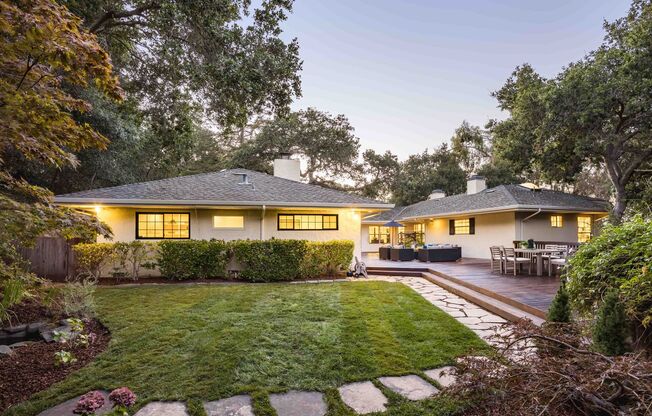 Luxurious Home in Atherton: Over an Acre of Private Elegance (Available for a 6 month Lease)