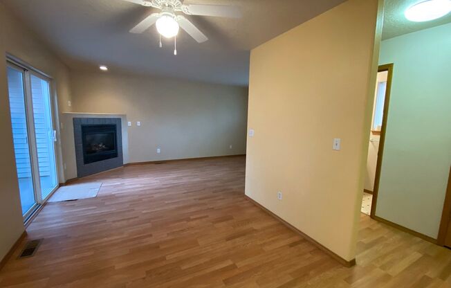 Great Duplex Unit with Attached Garage, Covered Patio, and Two Primary Suites