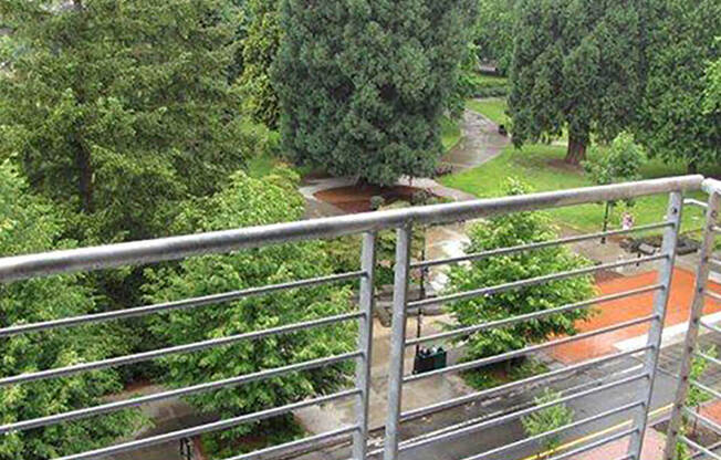 View of Esther Short Park from Balcony - Coen & Columbia