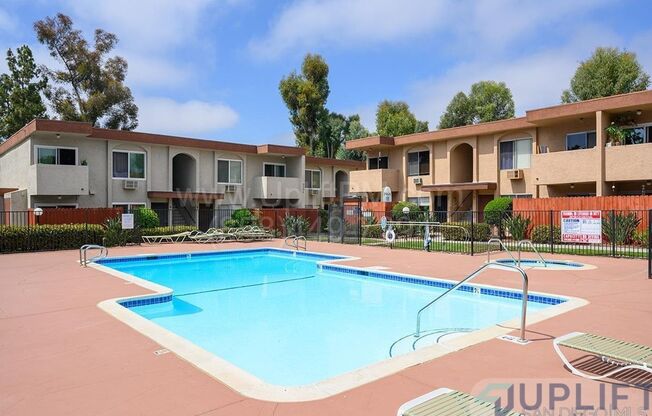 1-BEDROOM, 1-BATHROOM APARTMENT W/ PARKING, POOL, LAUNDRY -MIRA MESA -