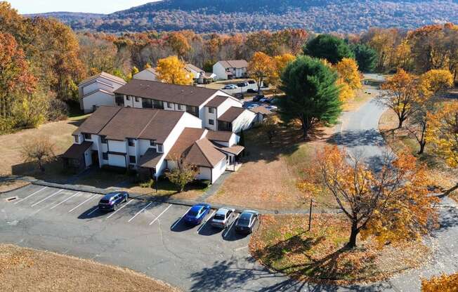 Arial view of Canal Place