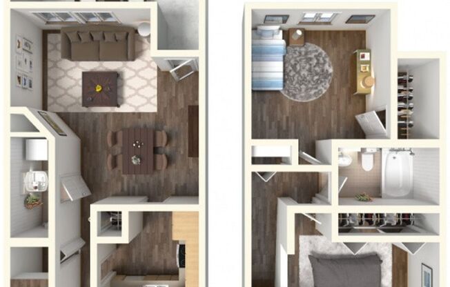 2 beds, 1.5 baths, 998 sqft, $1,690, Unit 0111