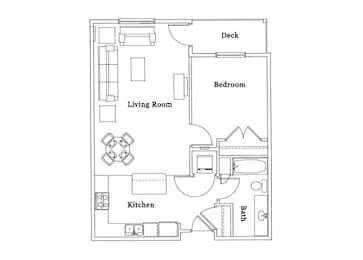 1 bed, 1 bath, 771 sqft, $1,312