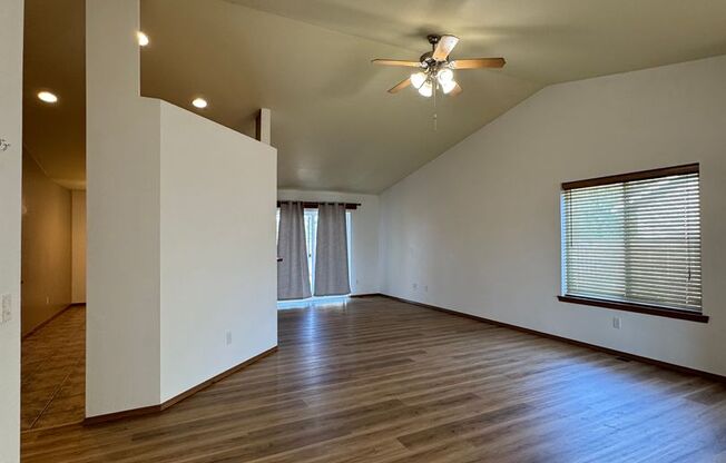 Modern 3BR/2BA Rental with Large Kitchen & Living Room