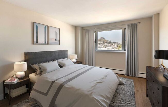 Studio, 1 bath, 332 sqft, $3,542, Unit 1-2M