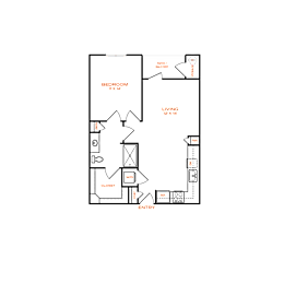 1 bed, 1 bath, 680 sqft, $1,220