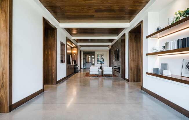 Hallway at The Colony, North Carolina