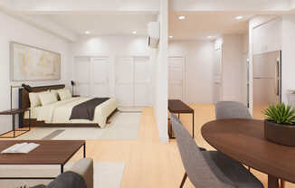 Living Room with Hard Surface Flooring