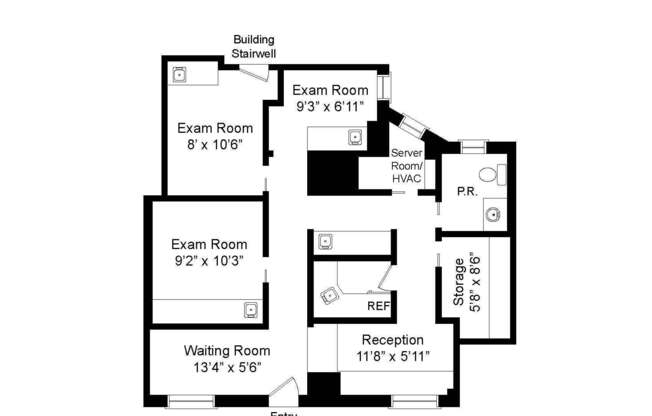 3 beds, 1 bath, $7,900, Unit 1W