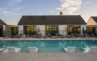 the swimming pool at the resort at governors crossing at Seasons at Meridian, Idaho