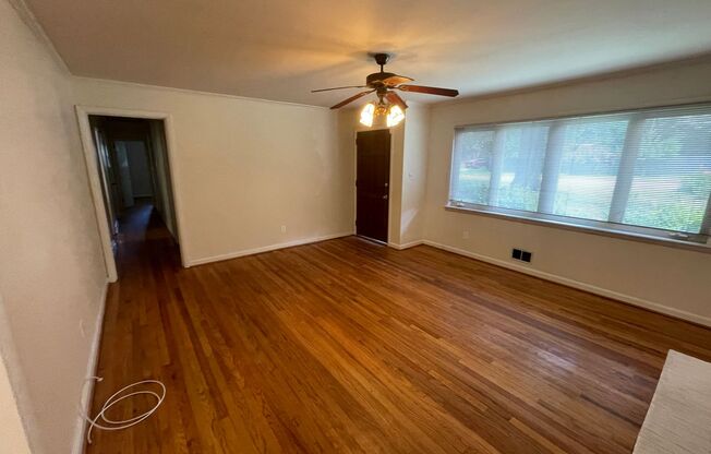 Large 3 bedroom 1.5 bath house available!